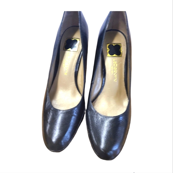 Liz Claiborne Black Pumps size 7.5 - Picture 4 of 9
